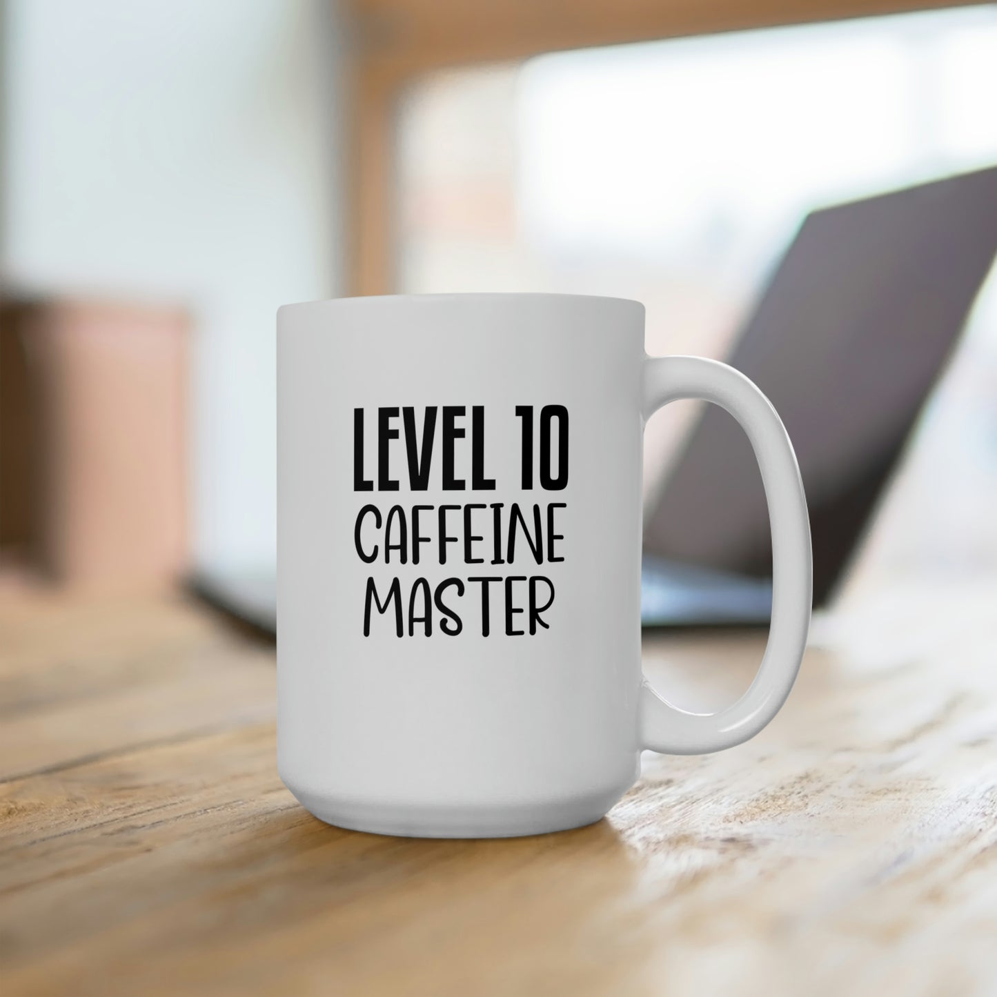 Level 10 Caffaine Master - Funny Coffee Mug