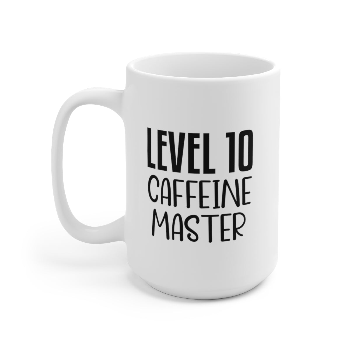 Level 10 Caffeine Master - Funny Coffee Mug